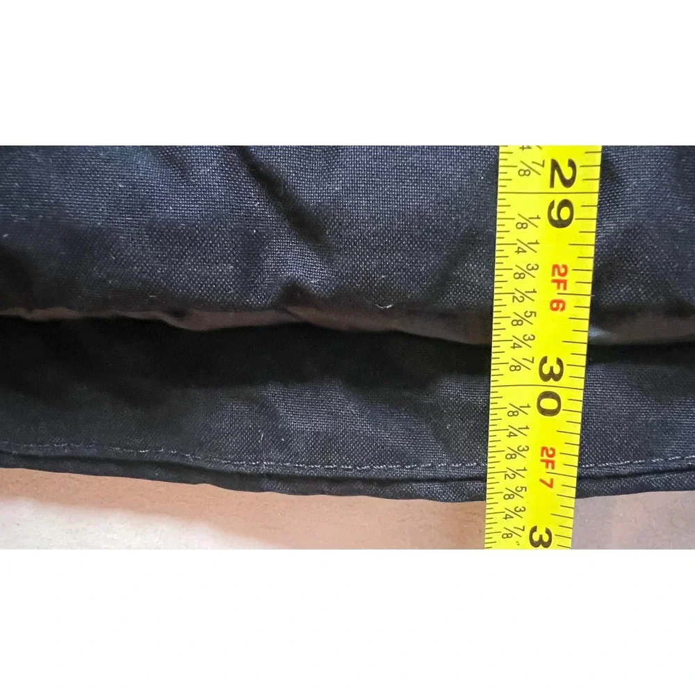 The North Face Mens Black Insulated Hooded Jacket Full Zip Dry vent Large